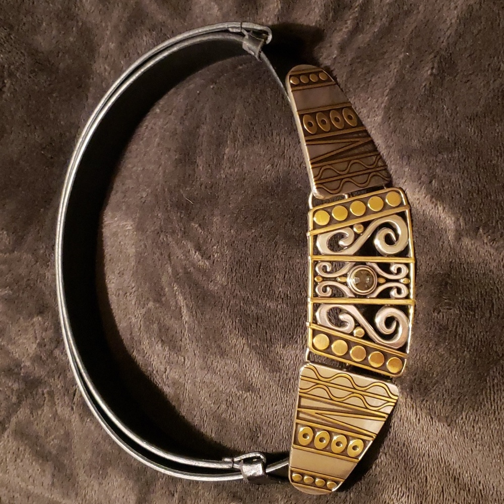 Chico's split leather belt